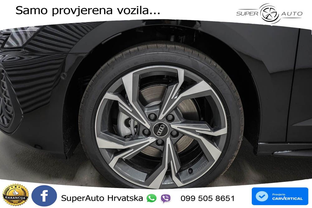 Audi A3 Sportback 40 TFSI (204 KS) quattro S tronic MATRIX+GR SJED+KAM