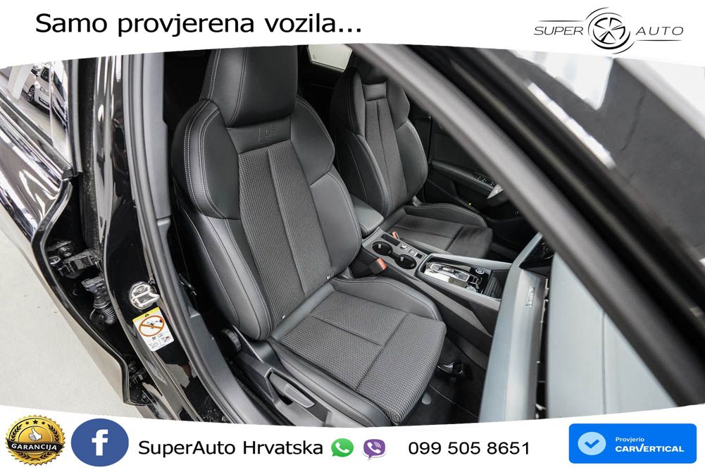 Audi A3 Sportback 40 TFSI (204 KS) quattro S tronic MATRIX+GR SJED+KAM