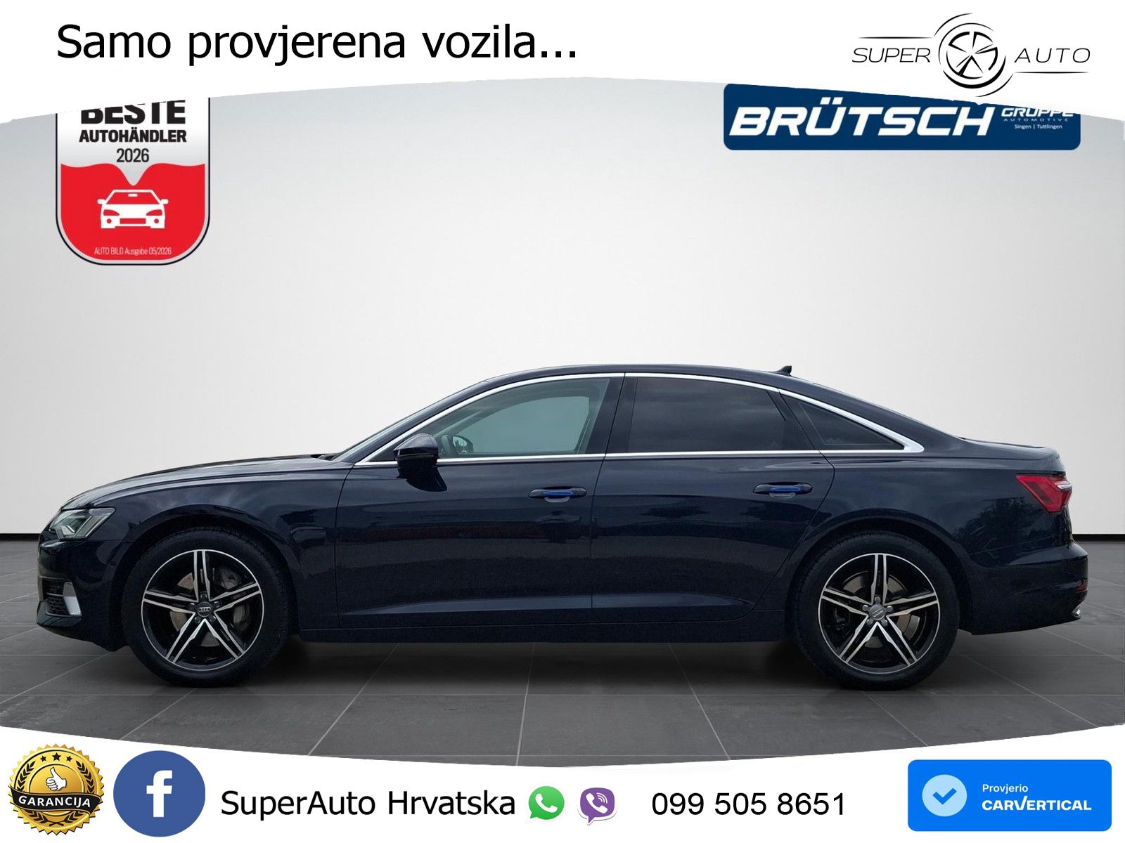 Audi A6 45 TDI V6 (231 KS) quattro Tiptronic MATRIX+GR SJED+KAM