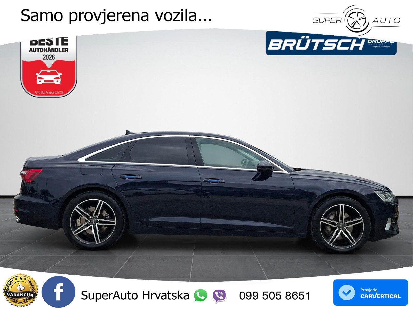 Audi A6 45 TDI V6 (231 KS) quattro Tiptronic MATRIX+GR SJED+KAM