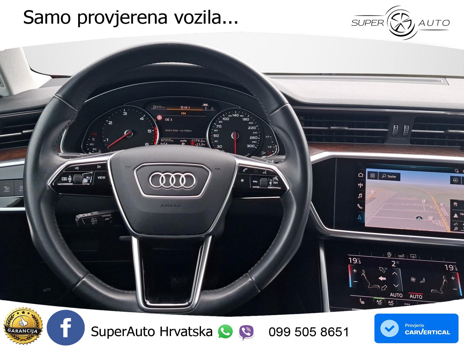 Audi A6 45 TDI V6 (231 KS) quattro Tiptronic MATRIX+GR SJED+KAM