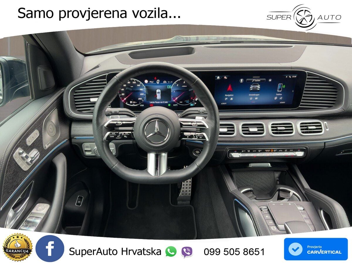 Mercedes GLE 450d (367 KS) EQ Boost 4MATIC 9G-TRONIC AMG ACC+HEAD+4xGR SJED+360+PANO