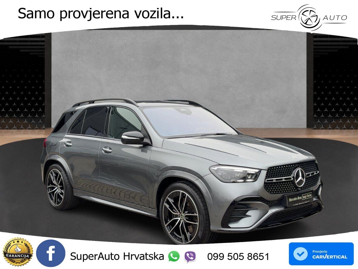 Mercedes GLE 450d (367 KS) EQ Boost 4MATIC 9G-TRONIC AMG ACC+HEAD+4xGR SJED+360+PANO