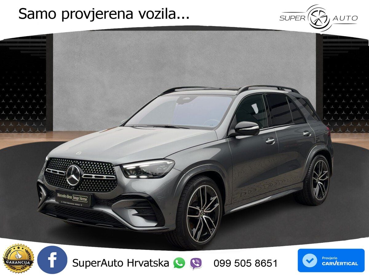 Mercedes GLE 450d (367 KS) EQ Boost 4MATIC 9G-TRONIC AMG ACC+HEAD+4xGR SJED+360+PANO