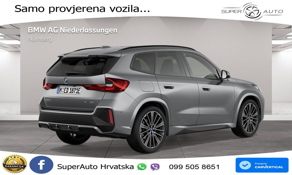 BMW iX1 68 kWh (313 KS) xDrive30 LED+GR SJED+ACC