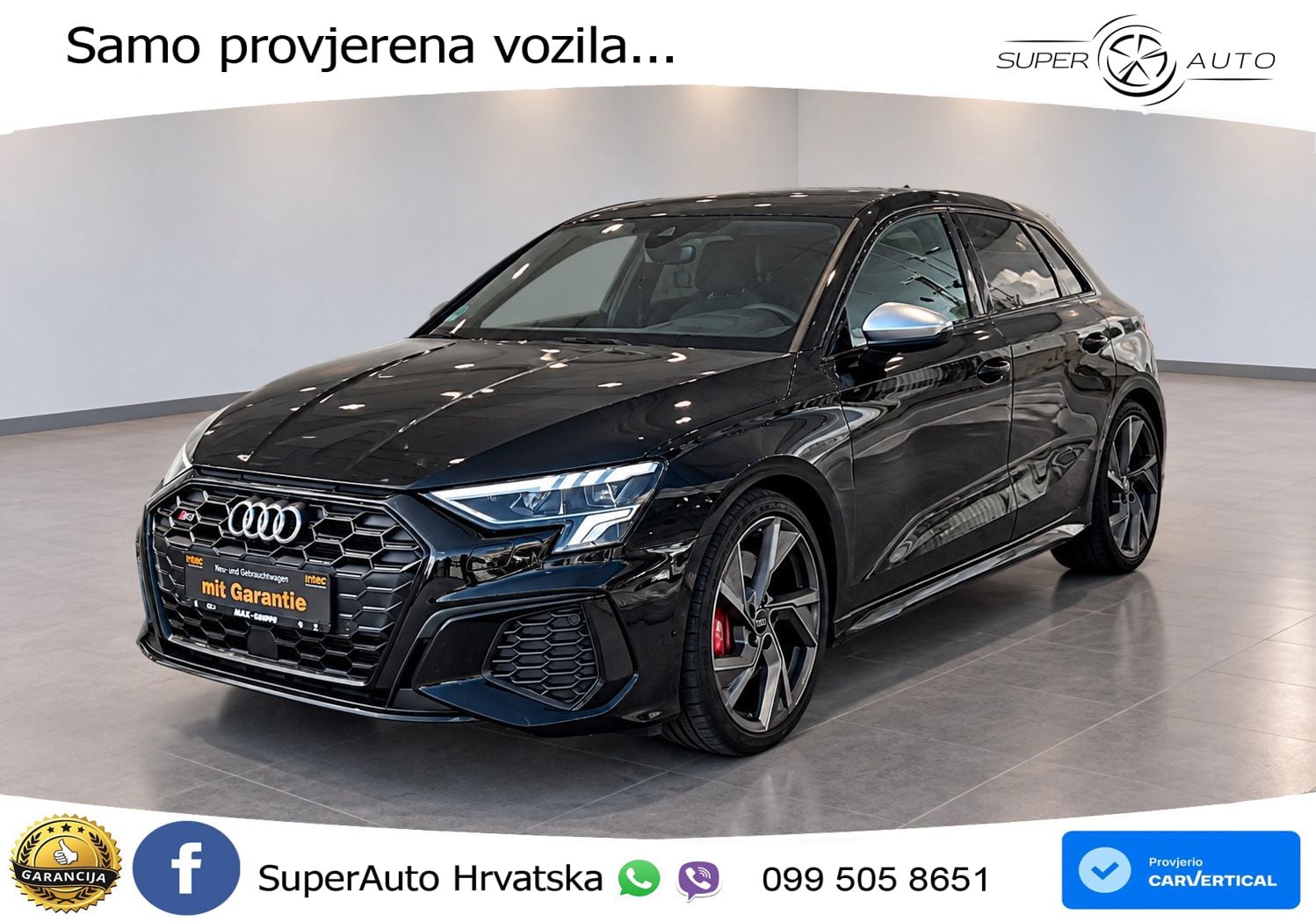 Audi S3 2.0 TFSI (310 KS) quattro S tronic LED+GR SJED+ACC