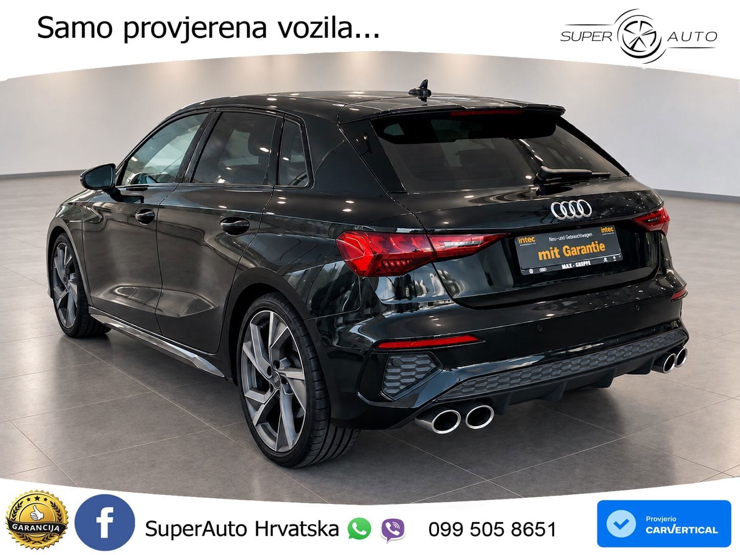 Audi S3 2.0 TFSI (310 KS) quattro S tronic LED+GR SJED+ACC