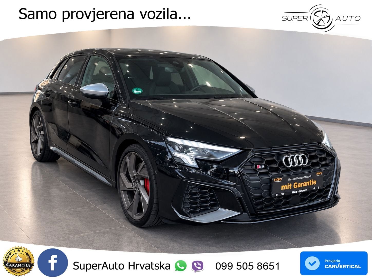 Audi S3 2.0 TFSI (310 KS) quattro S tronic LED+GR SJED+ACC