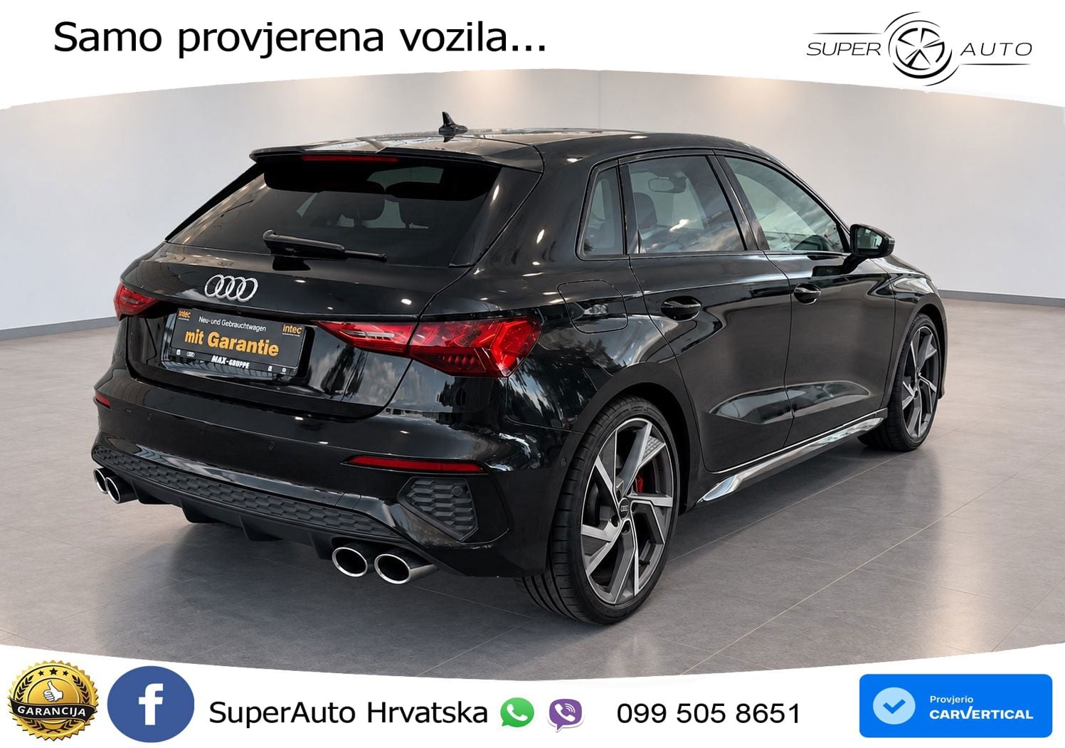 Audi S3 2.0 TFSI (310 KS) quattro S tronic LED+GR SJED+ACC
