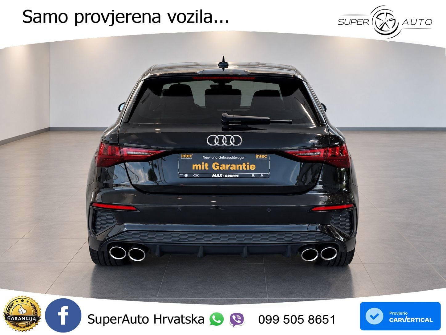 Audi S3 2.0 TFSI (310 KS) quattro S tronic LED+GR SJED+ACC