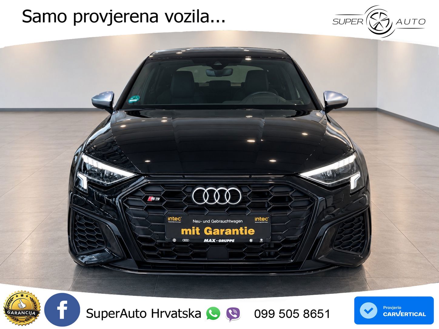 Audi S3 2.0 TFSI (310 KS) quattro S tronic LED+GR SJED+ACC