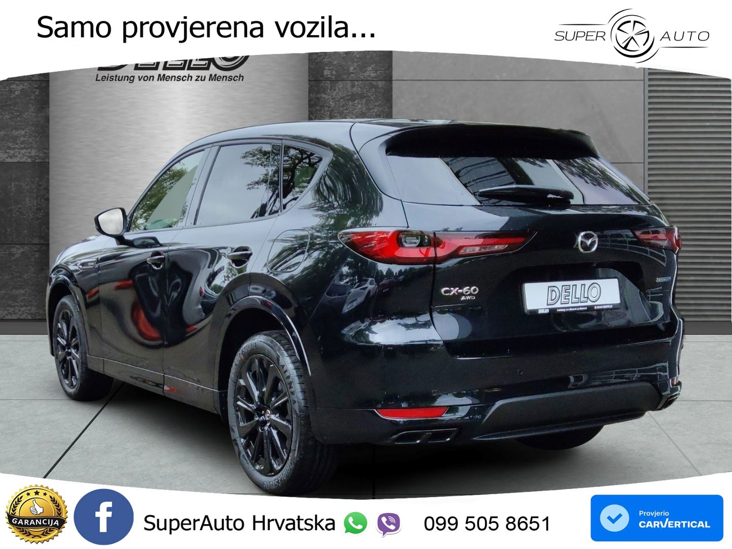 Mazda CX-60 3.3 e-Skyactiv D (254 KS) AWD Automatic MATRIX+GR SJED+KAM