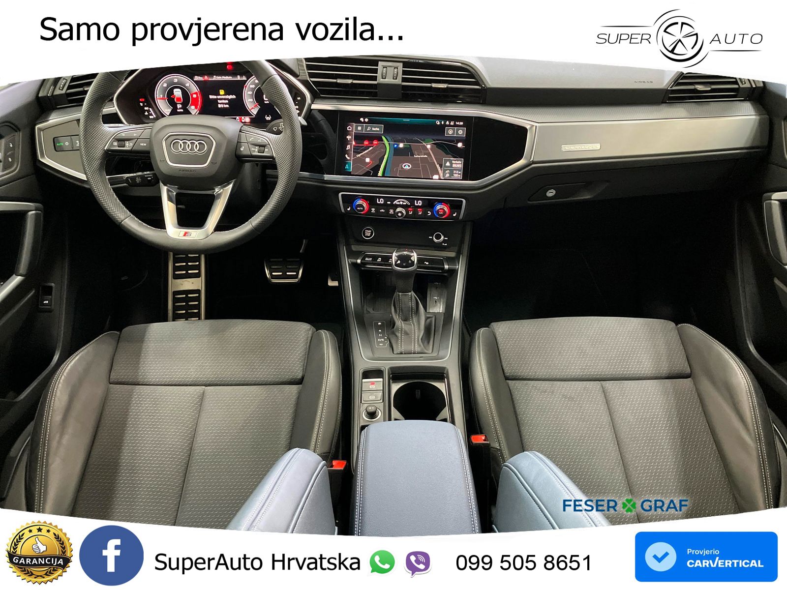 Audi Q3 Sportback 40 TDI (193 KS) quattro S tronic S line MATRIX+GR SJED+KAM