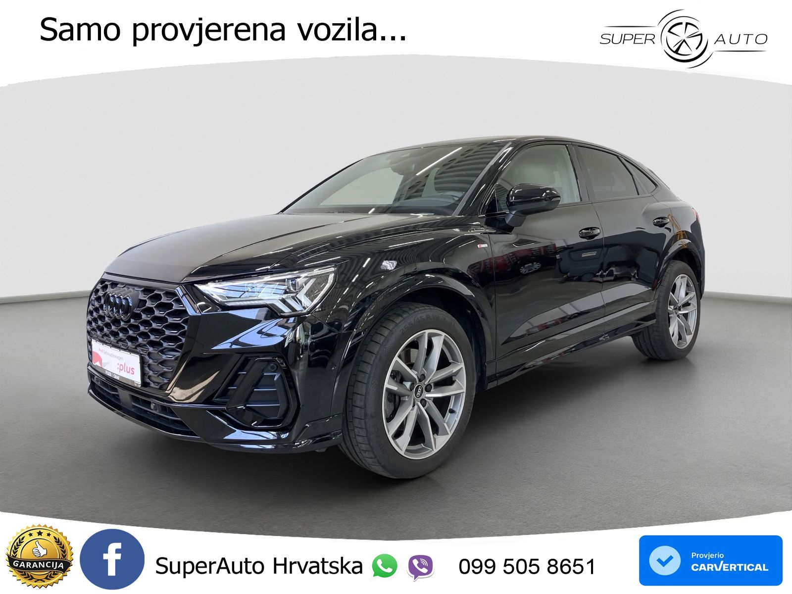 Audi Q3 Sportback 40 TDI (193 KS) quattro S tronic S line MATRIX+GR SJED+KAM