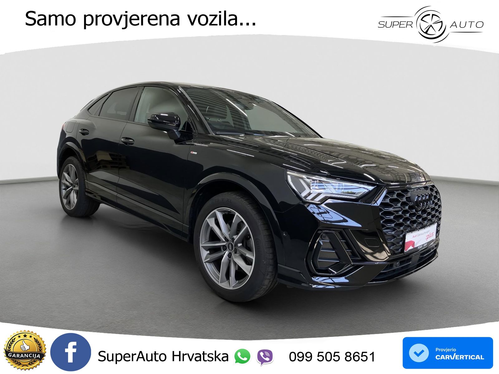 Audi Q3 Sportback 40 TDI (193 KS) quattro S tronic S line MATRIX+GR SJED+KAM