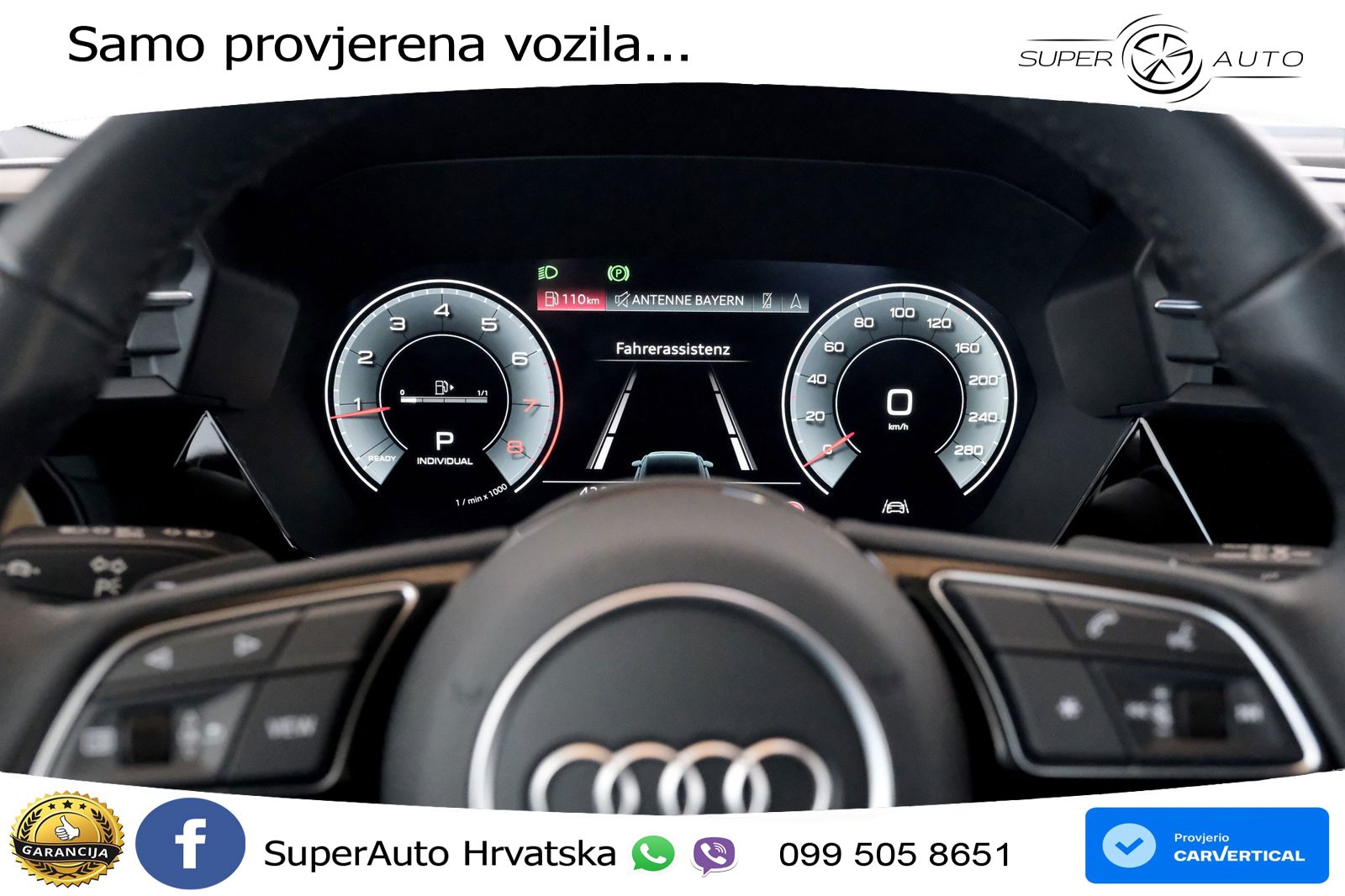 Audi A3 40 TFSI (190 KS) quattro S tronic