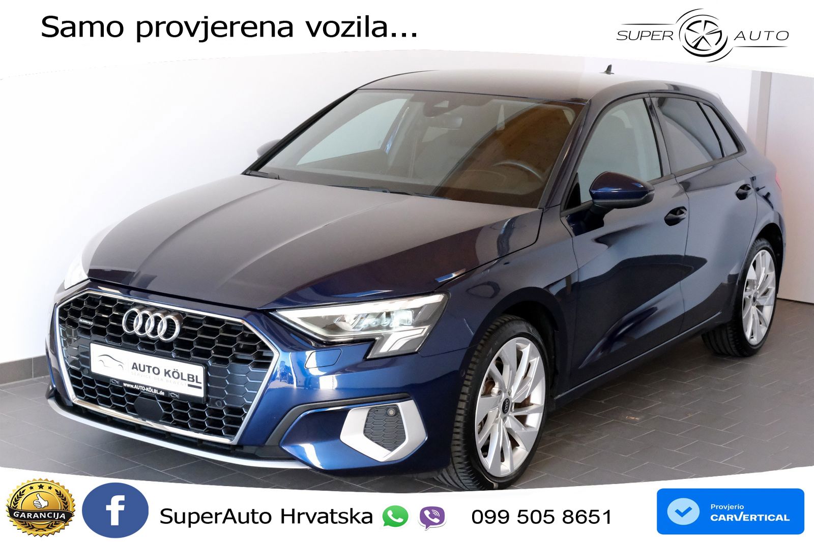 Audi A3 40 TFSI (190 KS) quattro S tronic