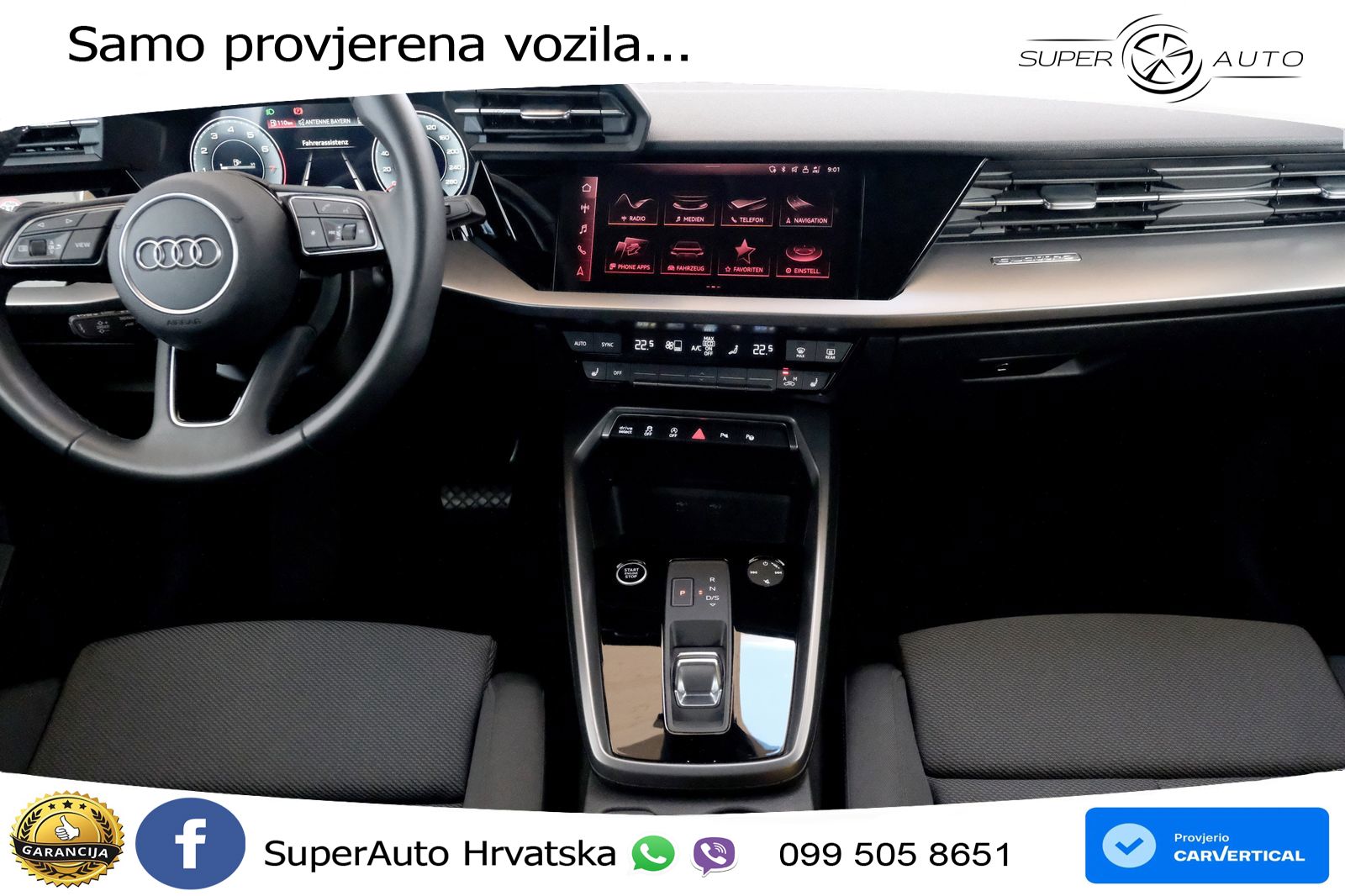 Audi A3 40 TFSI (190 KS) quattro S tronic