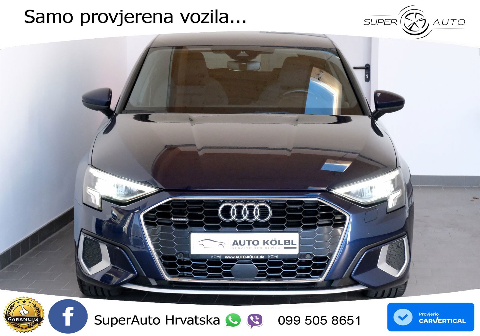 Audi A3 40 TFSI (190 KS) quattro S tronic
