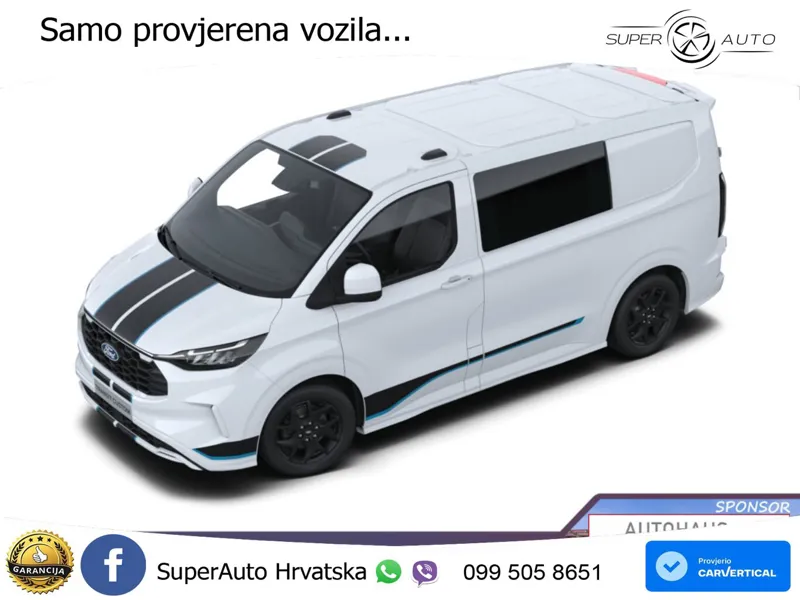 Ford Transit Custom DCiV AWD Sport L1 AHK UVP-29%* 170 KS