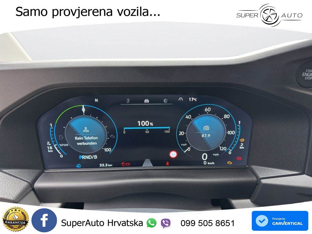 Volkswagen T7 Transporter Kombi 2.5 eHybrid AHK/LED/KAMERA 232 KS