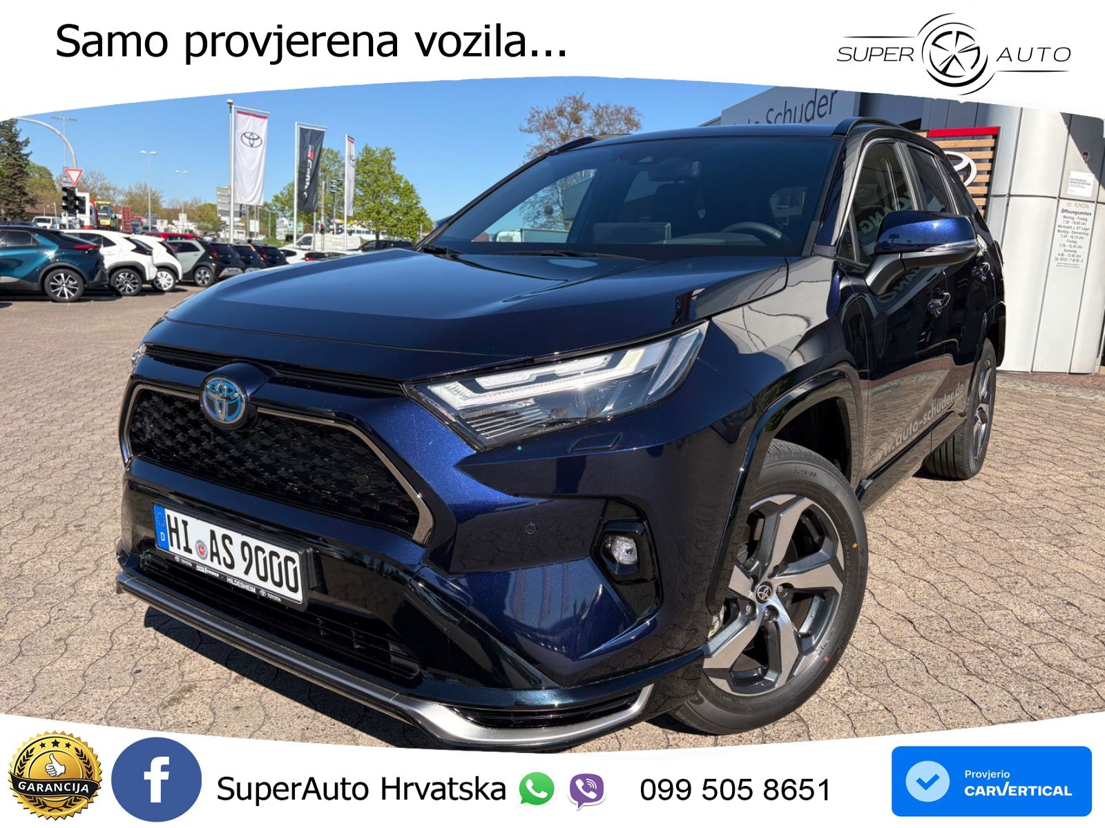 Toyota RAV4 2.5 (306 KS) Hybrid AWD-i eCVT LED+GR SJED+ACC