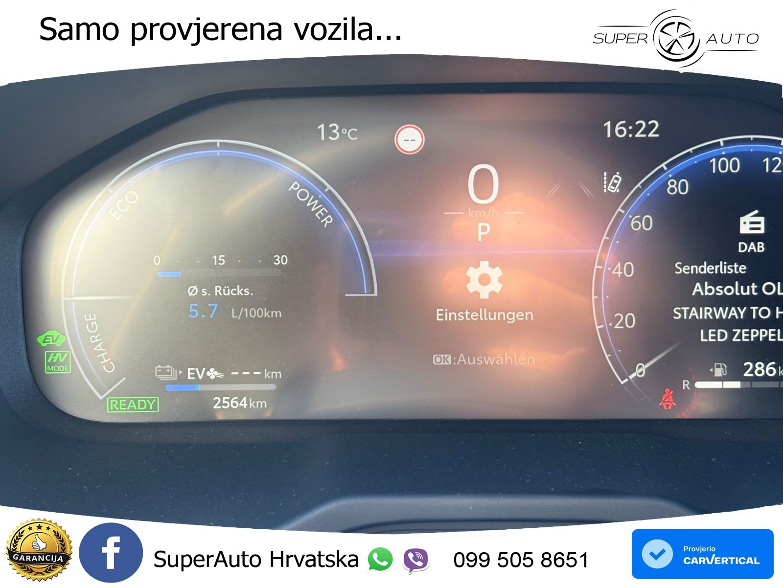 Toyota RAV4 2.5 (306 KS) Hybrid AWD-i eCVT LED+GR SJED+ACC