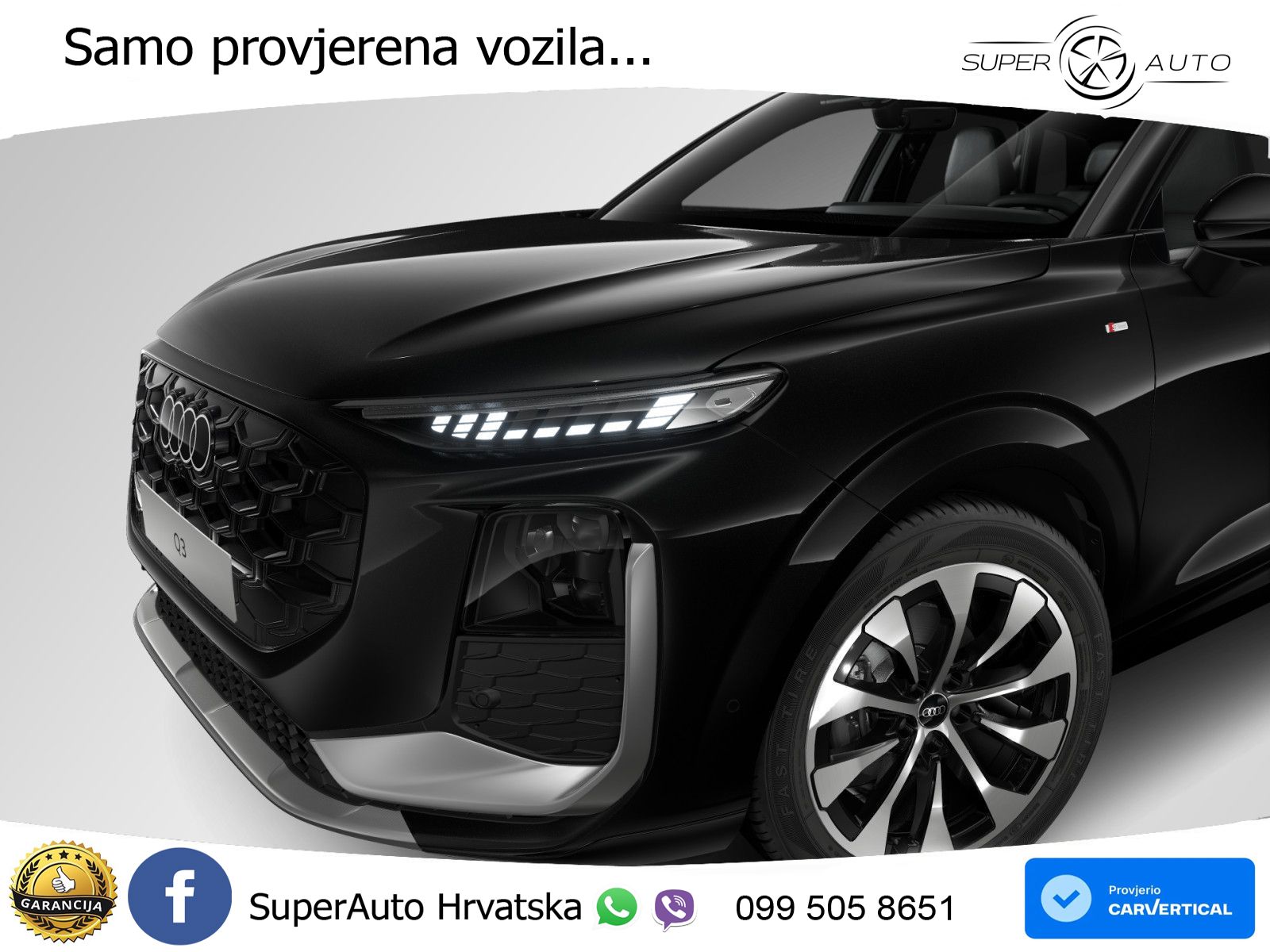 Audi Q3 1.5 TFSI (150 KS) S tronic S line LED+GR SJED+ACC