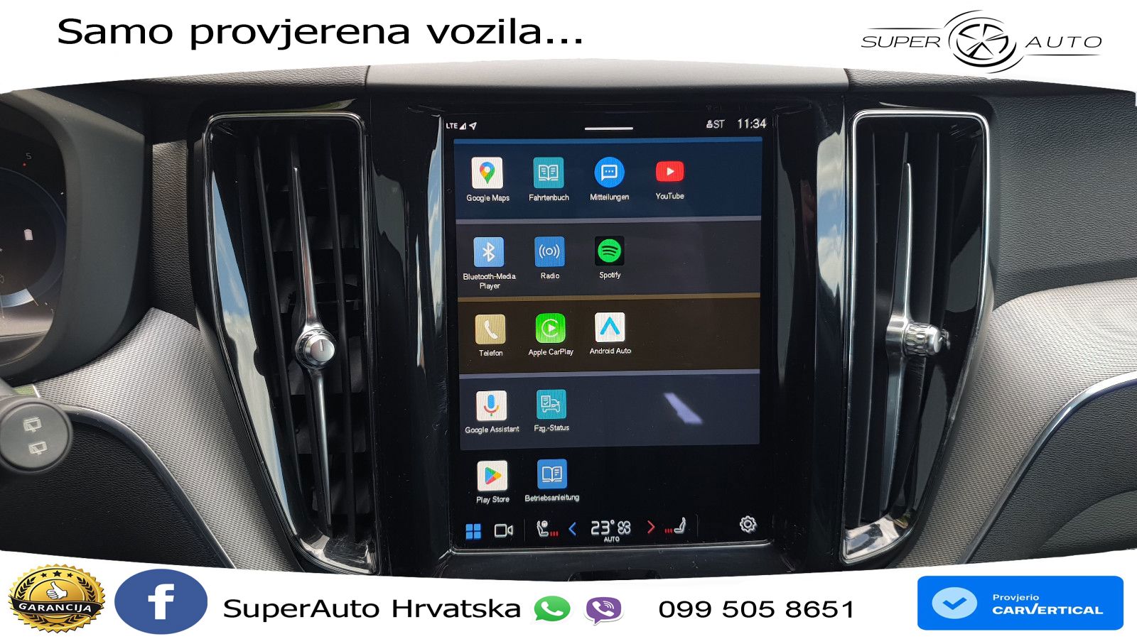 Volvo XC60 B4 Diesel AWD Geartronic LED+GR SJED+ACC