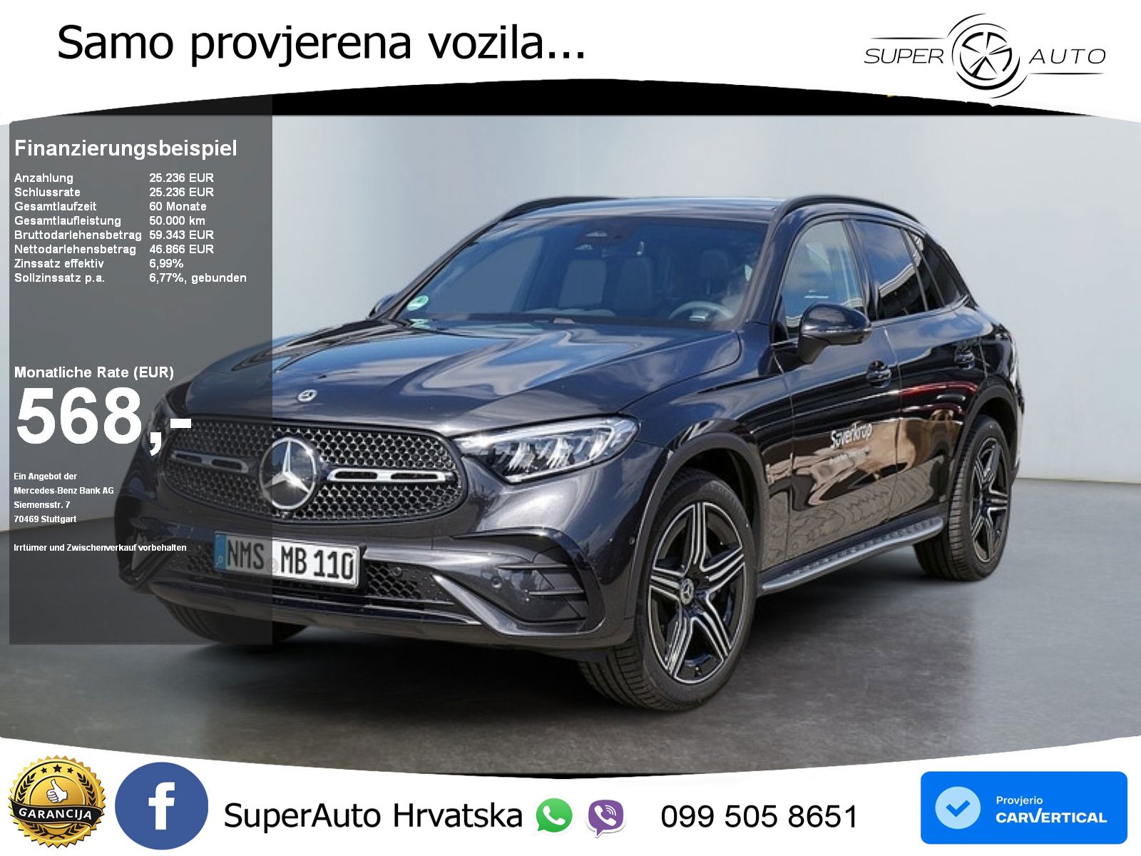 Mercedes GLC 200d (163 KS) 4MATIC 9G-TRONIC AMG ACC+GR SJED+360+PANO