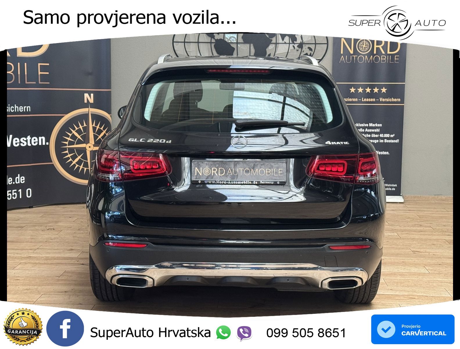 Mercedes GLC 220d (194 KS) 4MATIC G-TRONIC LED+GR SJED+ACC