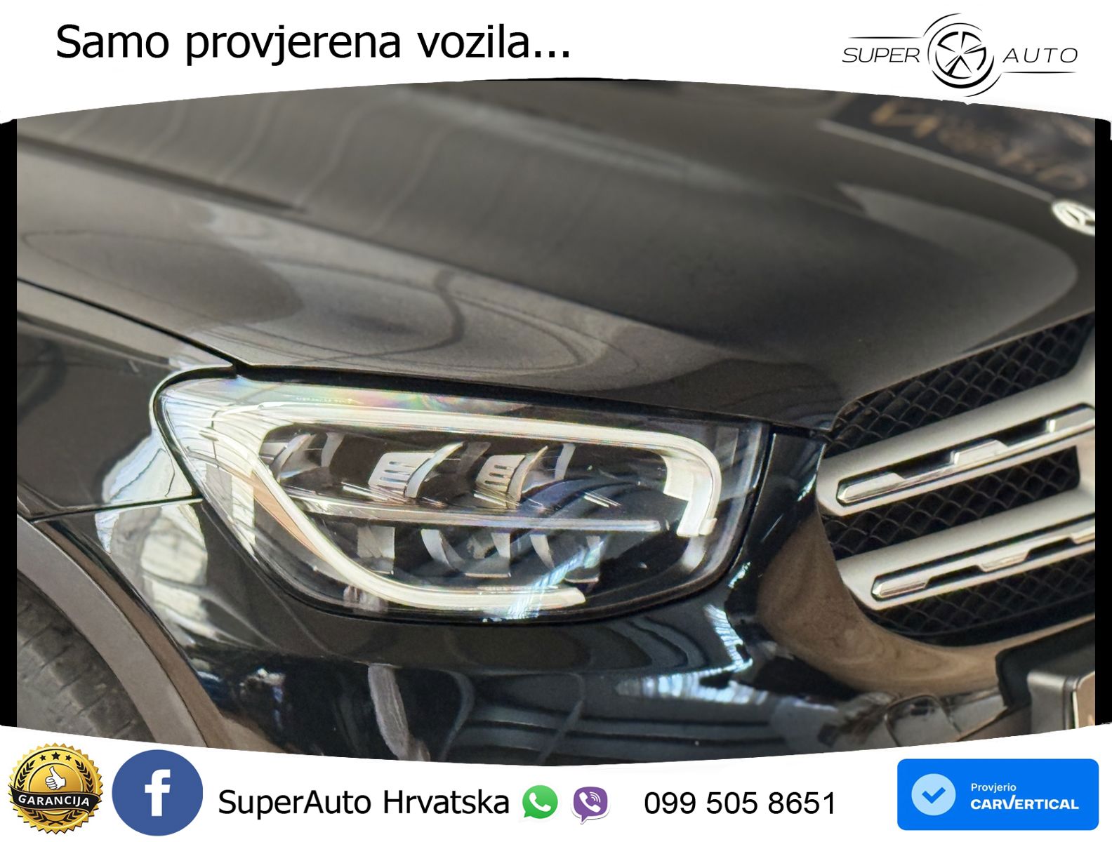 Mercedes GLC 220d (194 KS) 4MATIC G-TRONIC LED+GR SJED+ACC