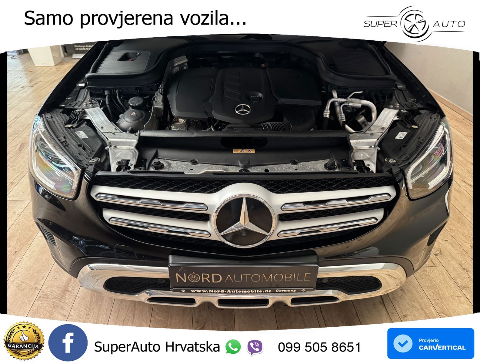 Mercedes GLC 220d (194 KS) 4MATIC G-TRONIC LED+GR SJED+ACC
