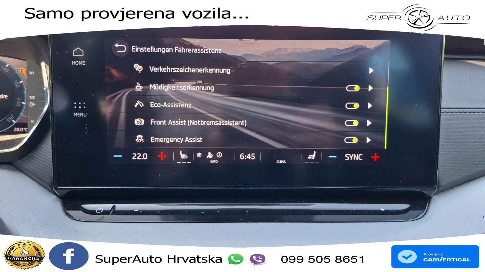 Škoda Octavia Combi 2.0 TDI (150 KS) DSG LED+GR SJED+ACC