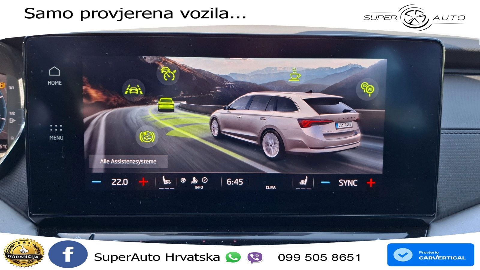 Škoda Octavia Combi 2.0 TDI (150 KS) DSG LED+GR SJED+ACC