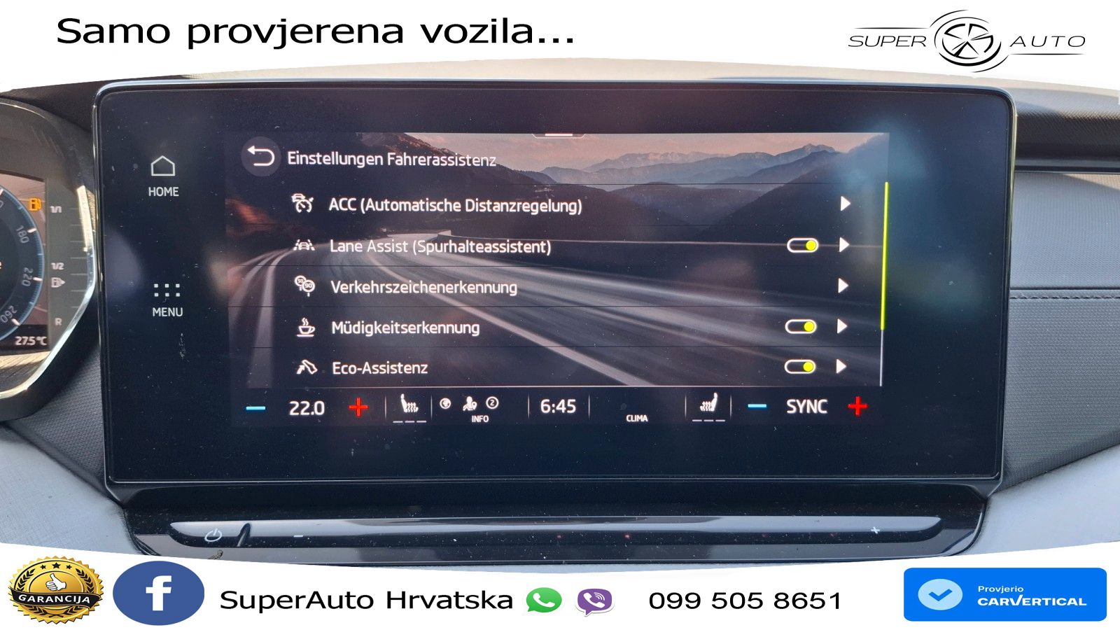 Škoda Octavia Combi 2.0 TDI (150 KS) DSG LED+GR SJED+ACC