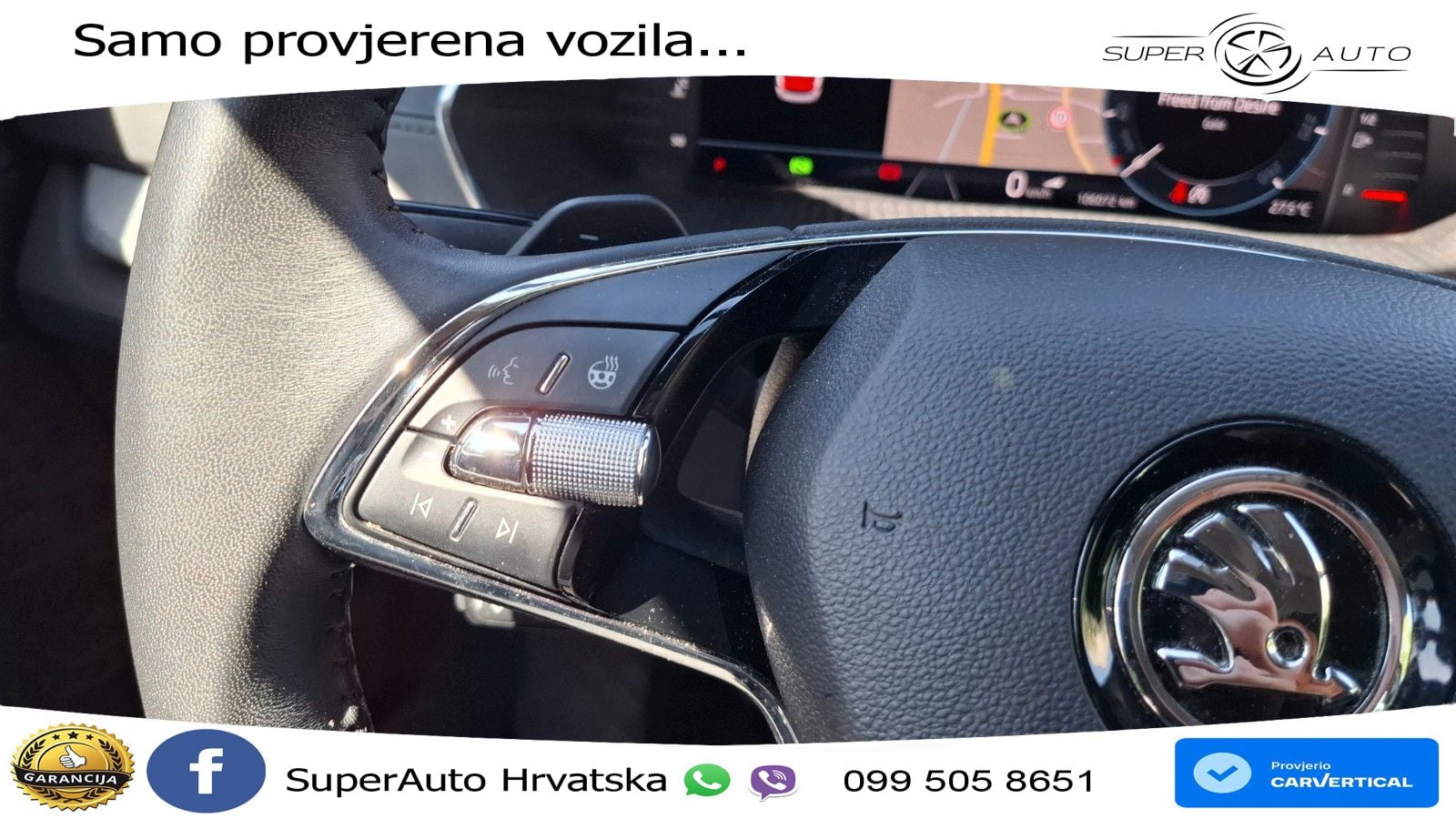 Škoda Octavia Combi 2.0 TDI (150 KS) DSG LED+GR SJED+ACC