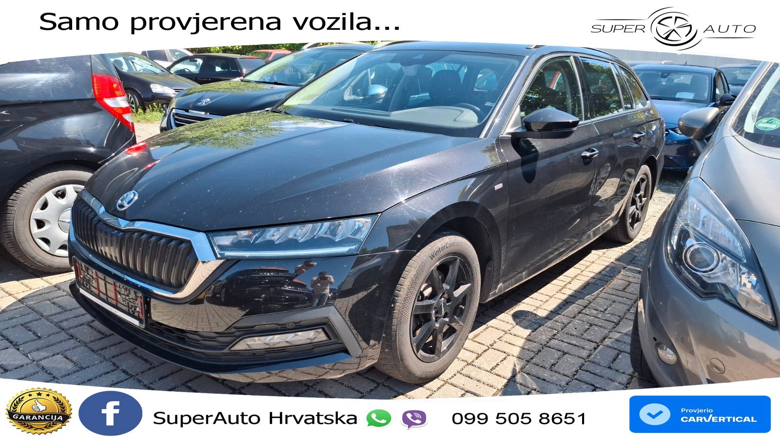 Škoda Octavia Combi 2.0 TDI (150 KS) DSG LED+GR SJED+ACC