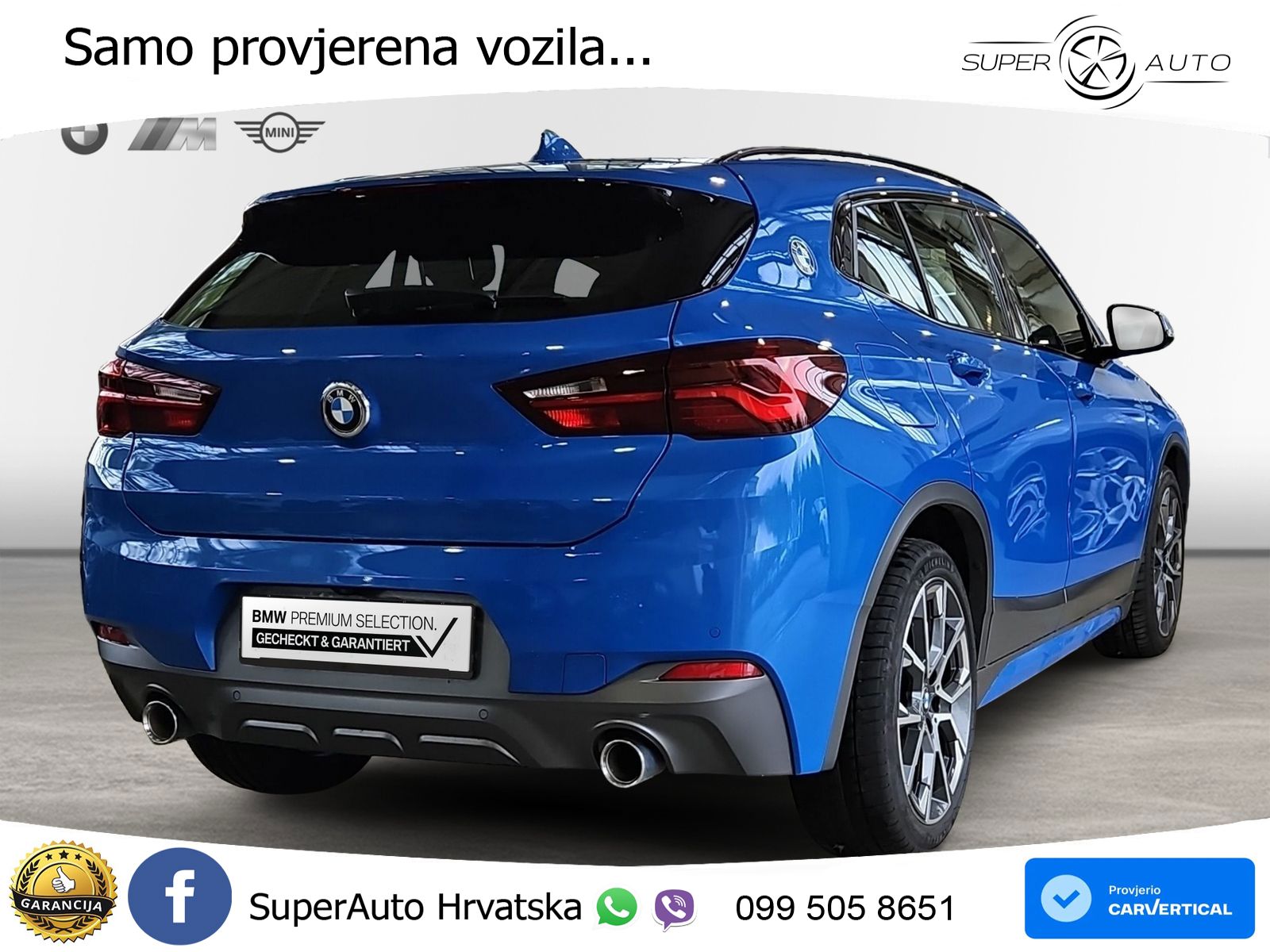 BMW X2 xDrive20d Steptronic M Sport LED+GR SJED+ACC