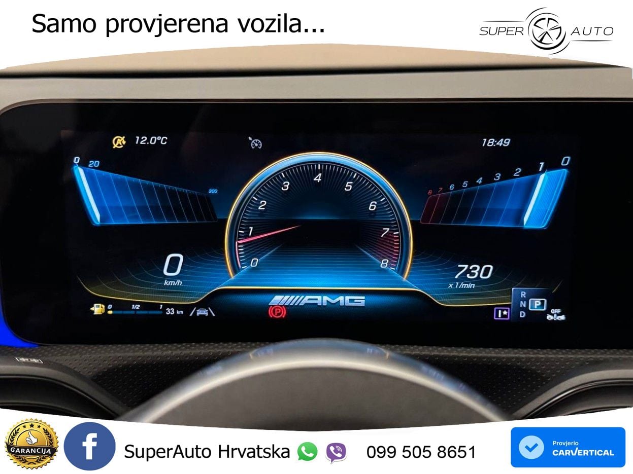 Mercedes-Benz AMG A 45 S 4MATIC+ AMG SPEEDSHIFT DCT 8G