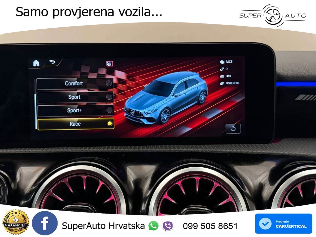 Mercedes-Benz AMG A 45 S 4MATIC+ AMG SPEEDSHIFT DCT 8G
