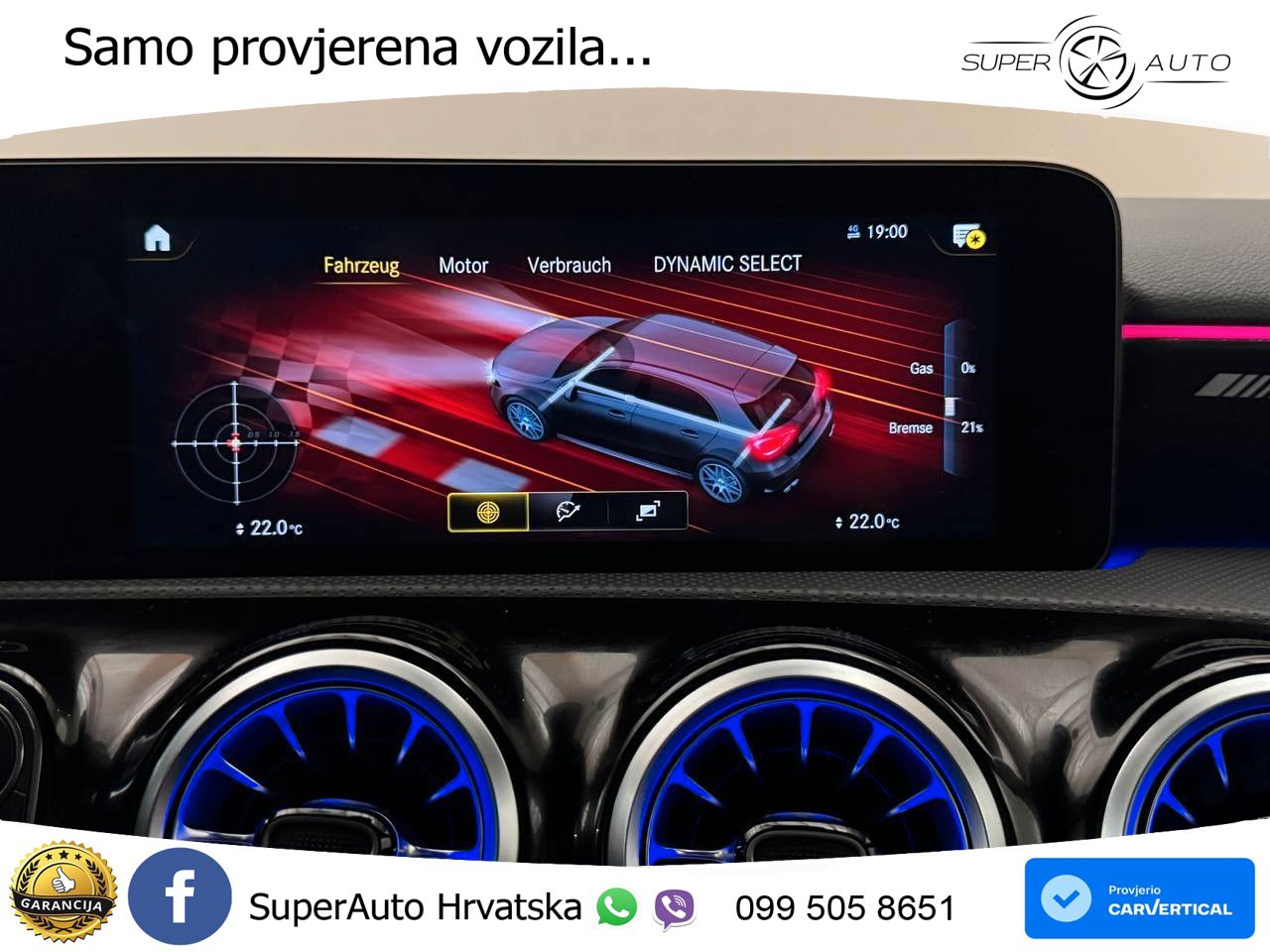Mercedes-Benz AMG A 45 S 4MATIC+ AMG SPEEDSHIFT DCT 8G