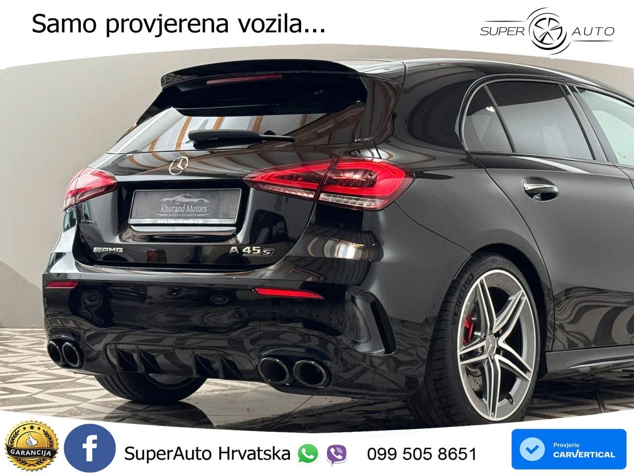 Mercedes-Benz AMG A 45 S 4MATIC+ AMG SPEEDSHIFT DCT 8G