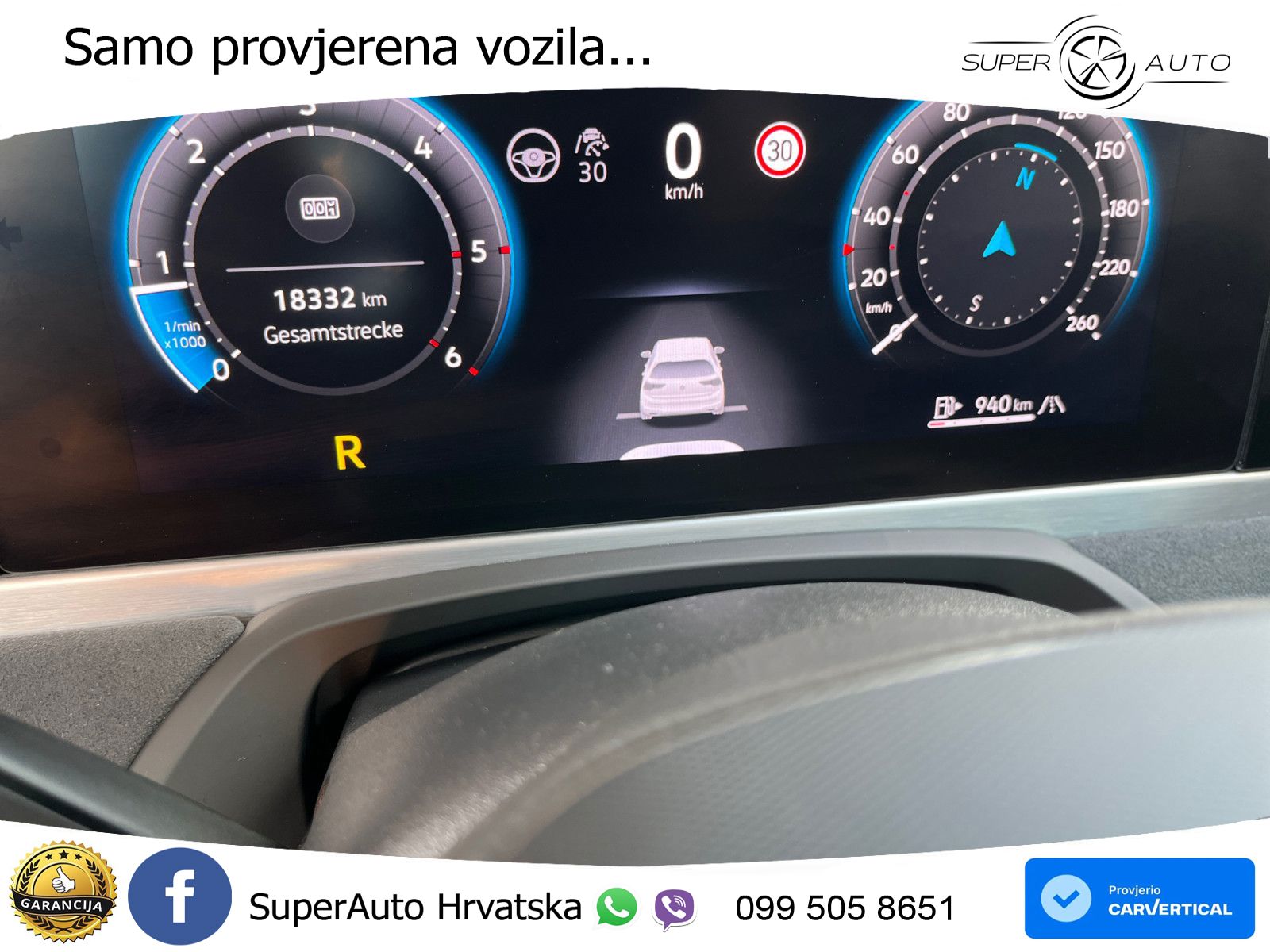 Volkswagen Passat Variant 2.0 TDI (193 KS) 4MOTION DSG R-Line LED+GR SJED+ACC