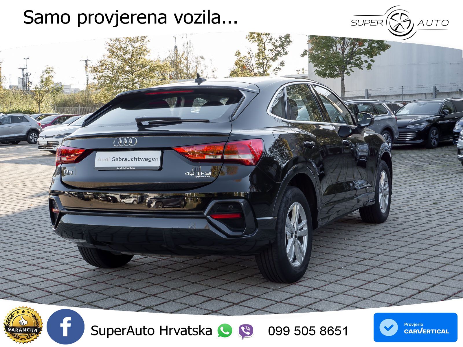 Audi Q3 Sportback 40 TFSI (190 KS) quattro S tronic