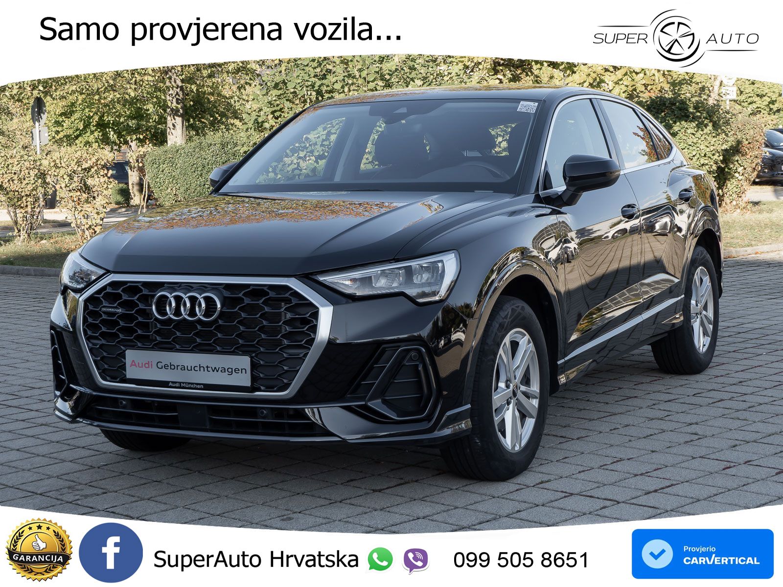 Audi Q3 Sportback 40 TFSI (190 KS) quattro S tronic