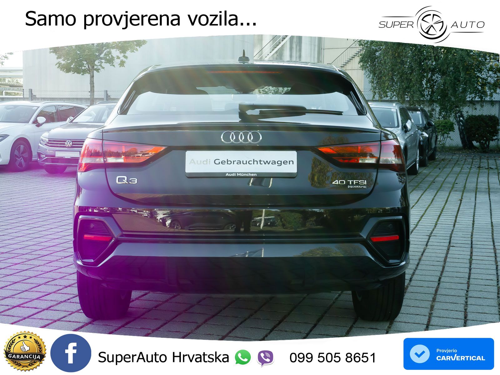 Audi Q3 Sportback 40 TFSI (190 KS) quattro S tronic