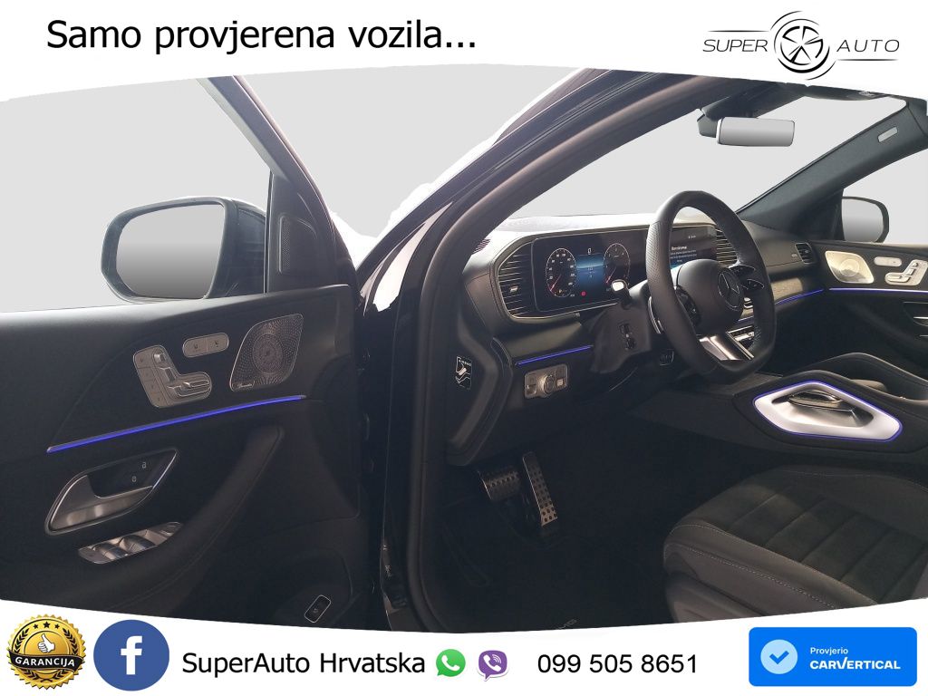 Mercedes GLE Coupe 450d (367 KS) EQ Boost 4MATIC 9G-TRONIC AMG ZRAČNI+ACC+GR SJED+360+PANO