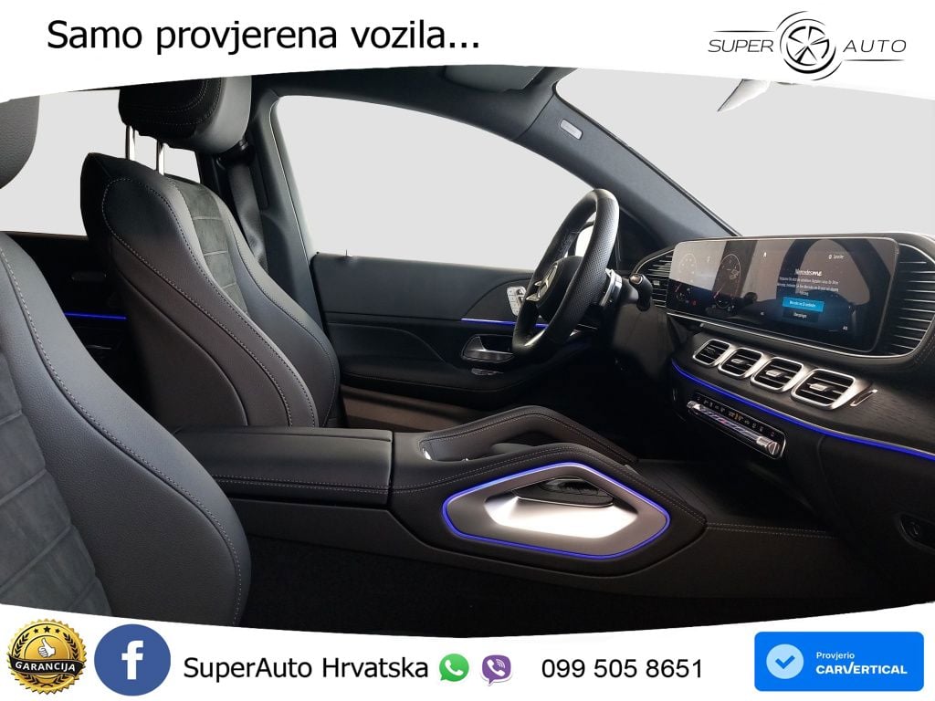 Mercedes GLE Coupe 450d (367 KS) EQ Boost 4MATIC 9G-TRONIC AMG ZRAČNI+ACC+GR SJED+360+PANO