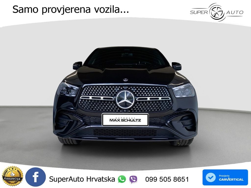 Mercedes GLE Coupe 450d (367 KS) EQ Boost 4MATIC 9G-TRONIC AMG ZRAČNI+ACC+GR SJED+360+PANO